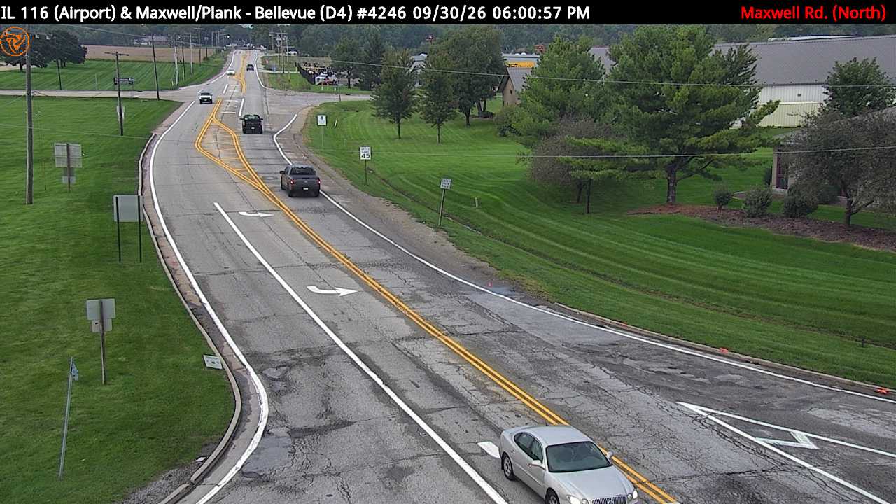 IL 116 (Plank Rd.) at Maxwell Rd. (North)