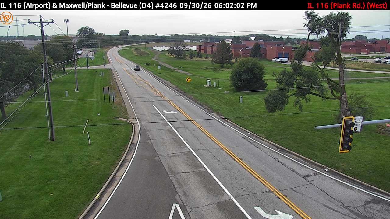 IL 116 (Plank Rd.) at Maxwell Rd. (West)