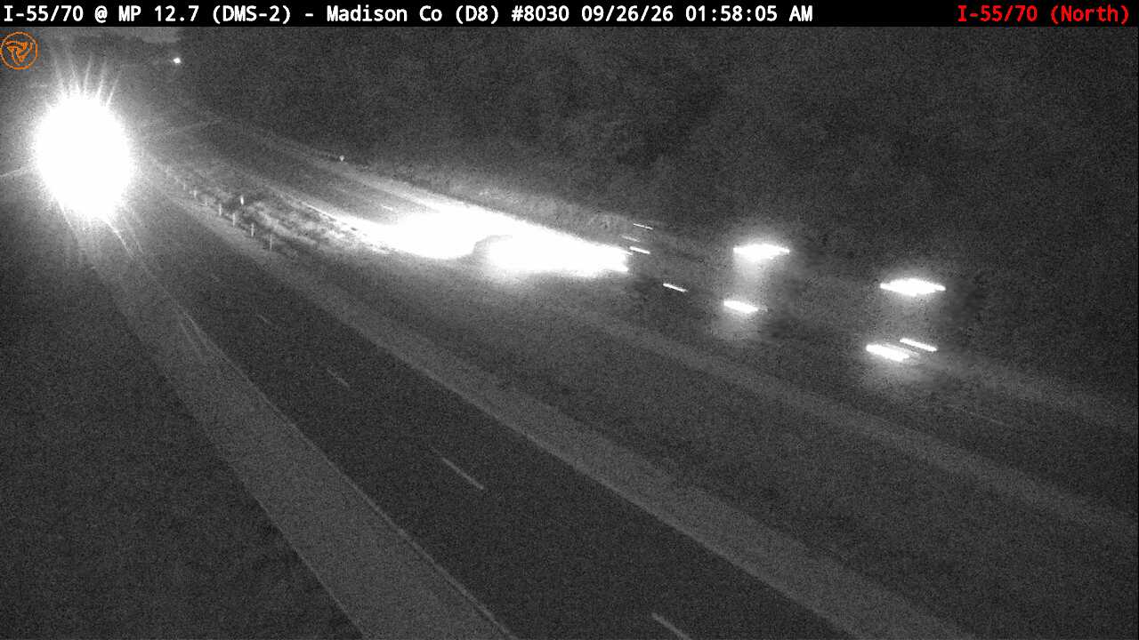 I-55/70 at Milepost 12.7 (North)