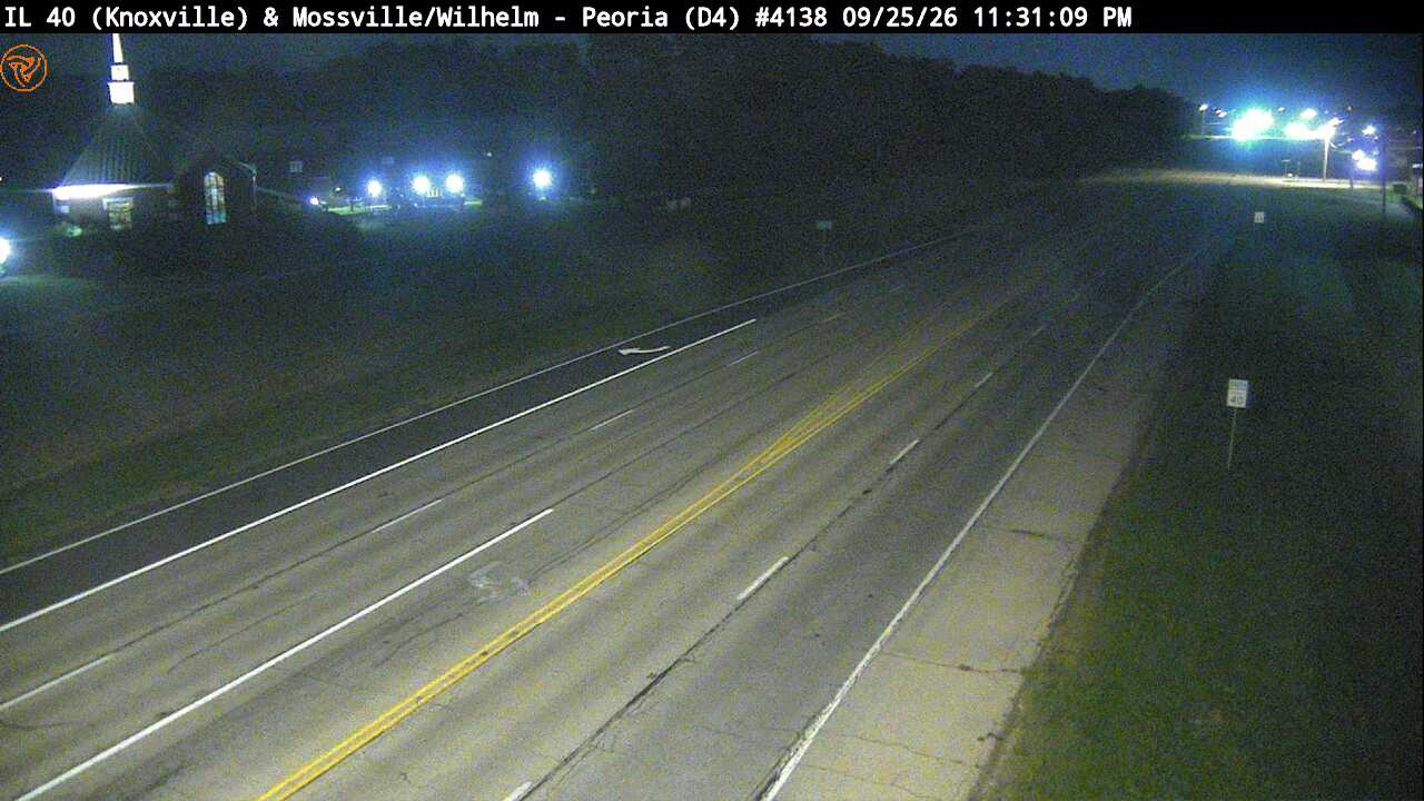 IL 40 (Knoxville Ave.) at Mossville/Wilhelm (#4138) (South)