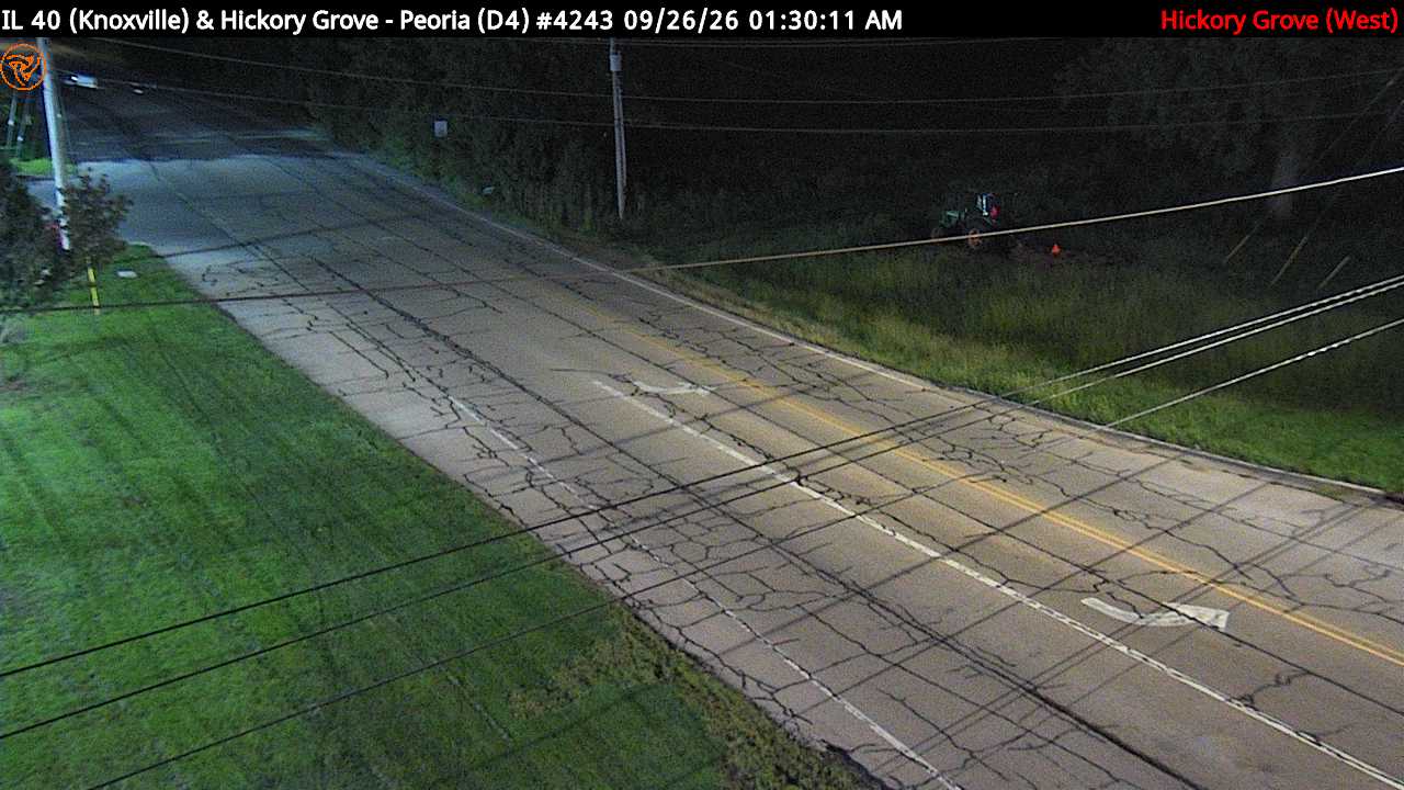 IL 40 (Knoxville Ave.) at Hickory Grove Rd. (#4243) (West)