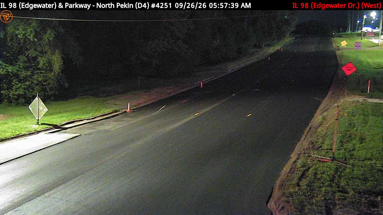 IL 98 (Edgewater Dr.) at Parkway Dr. (#4251) (West)