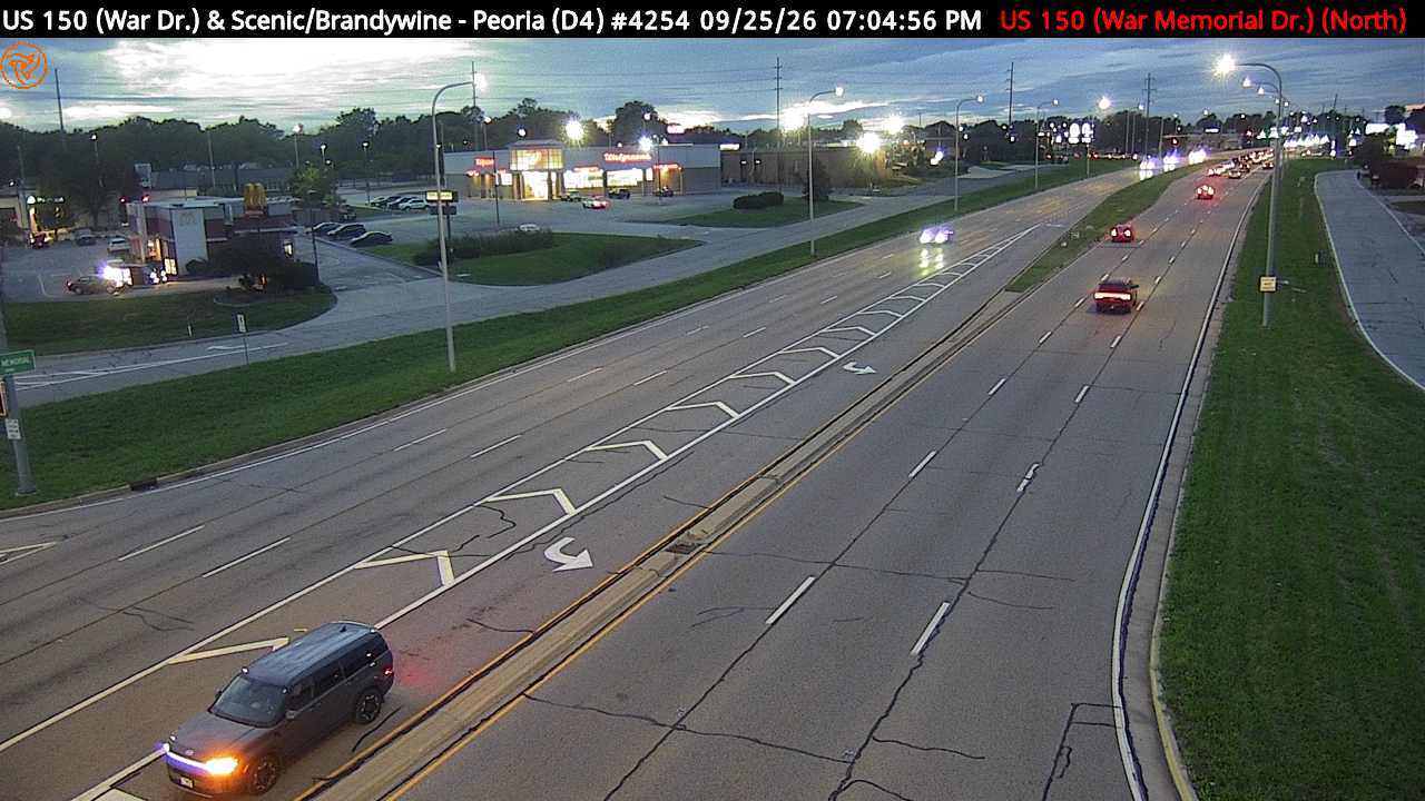 US 150 (War Memorial Dr.) at Scenic Dr./Brandywine Dr. (#4254) (South)