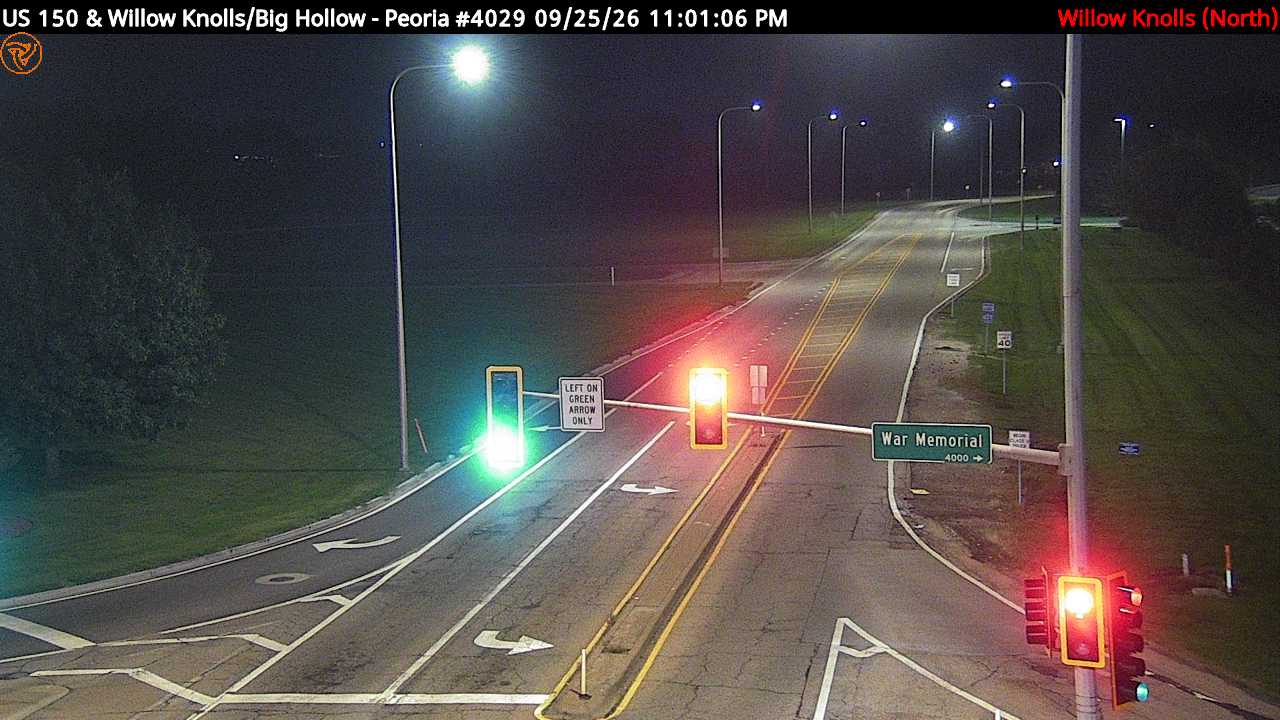 US 150 (War Dr.) at Big Hollow Rd. (#4029) (North)