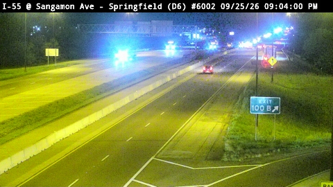 I-55 at Sangamon Avenue (#6002) (North)