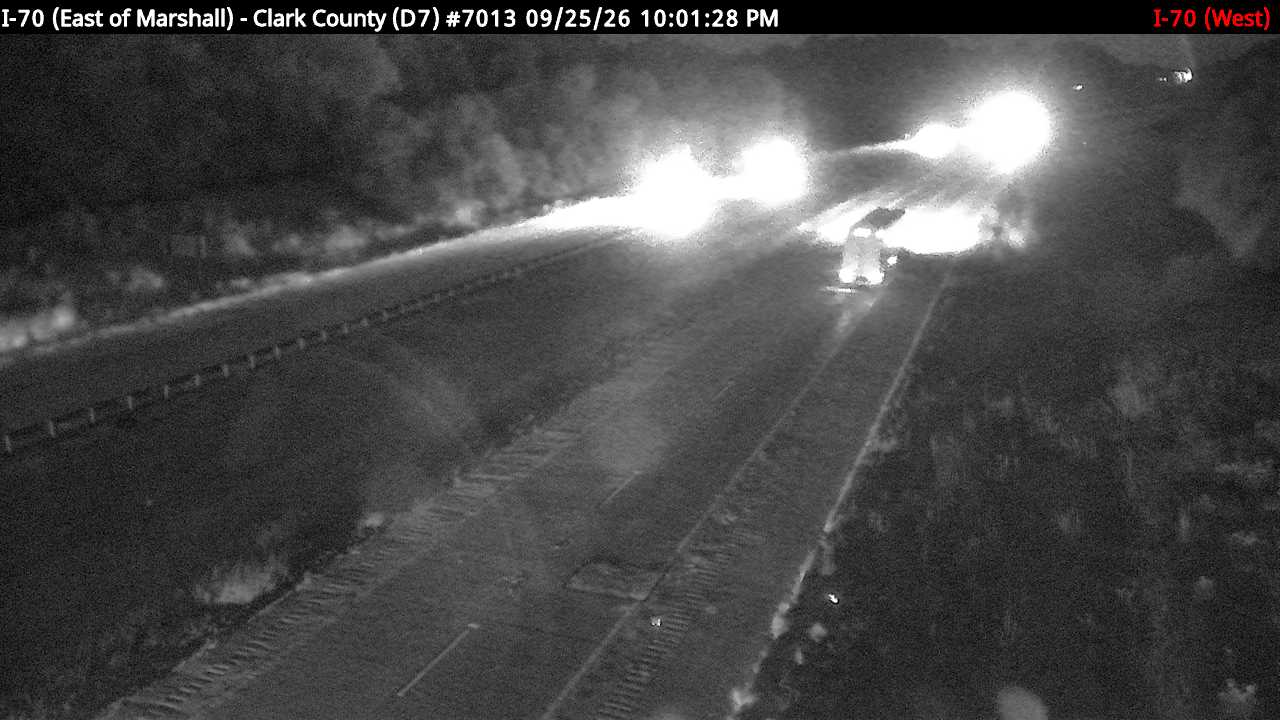 I-70 WB at Marshall (#7013) (West)