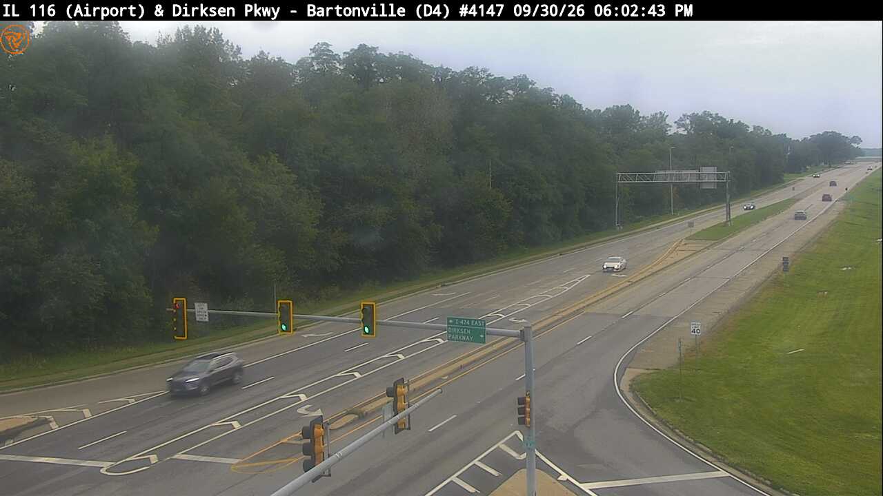 IL 116 (Airport Rd.) at I-474 Ramps/Dirksen Parkway (South)