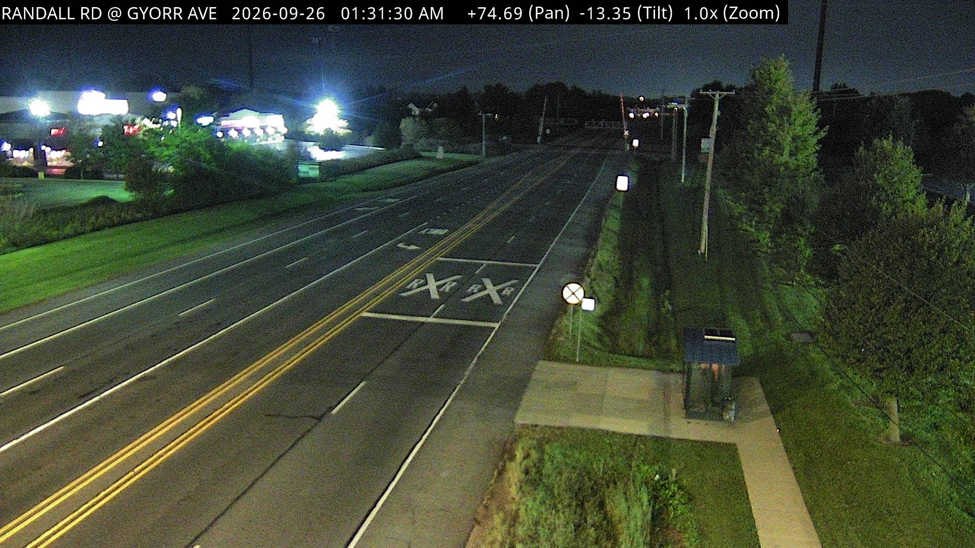 Randall Rd at Gyorr Ave