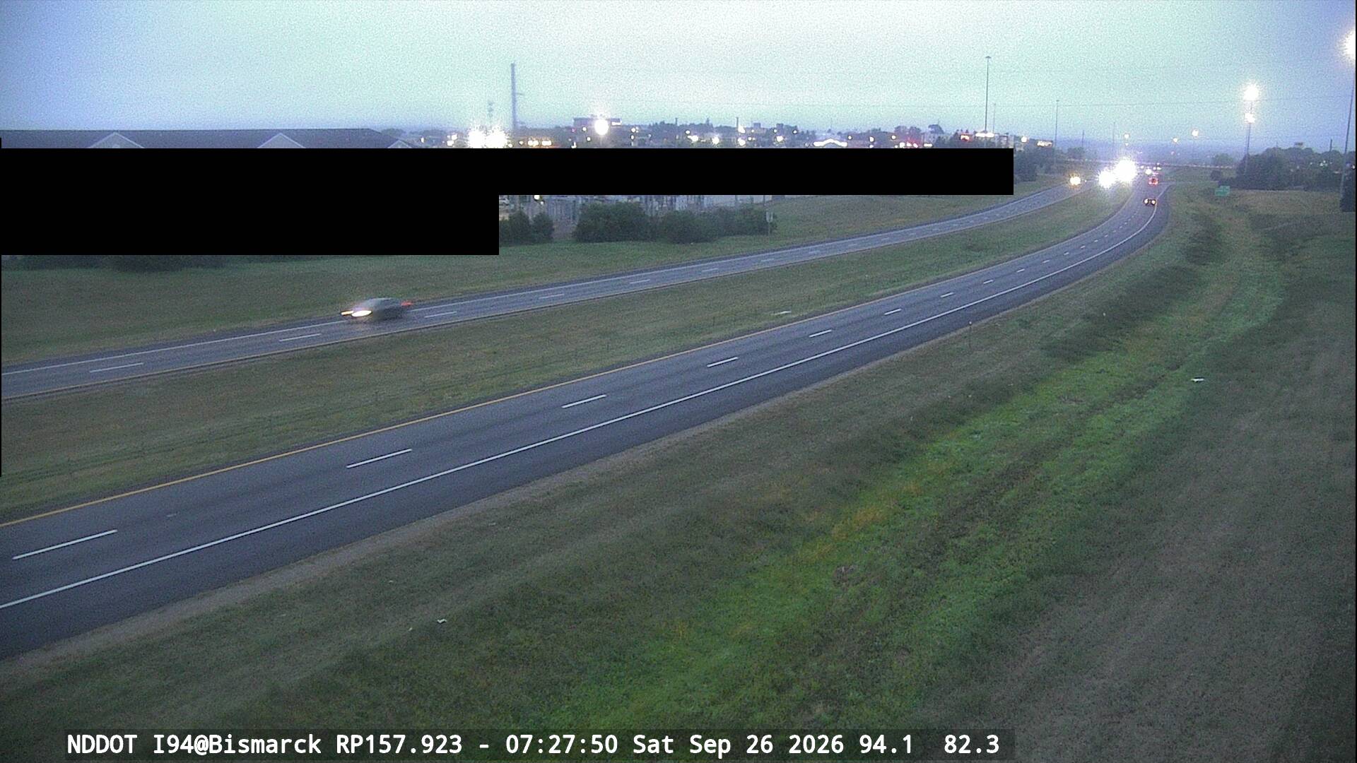 Bismarck - West (I 94 MP 157.923) - NDDOT