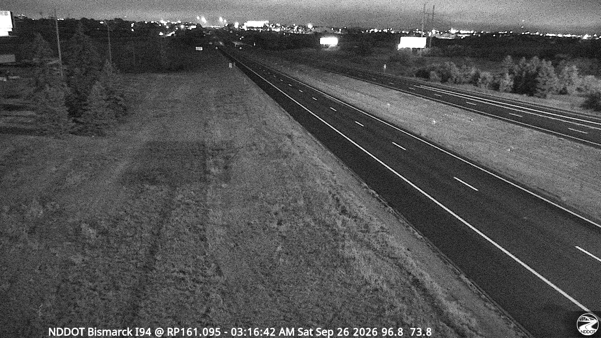 Bismarck - West (I 94 MP 161.095) - NDDOT