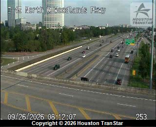 IH-45 North @ WOODLANDS PARKWAY