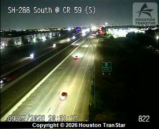 SH-288 @ County Road 59 (S)