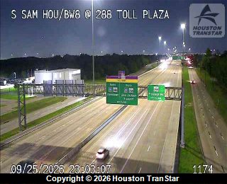 Beltway 8-South @ 288 Toll Plaza