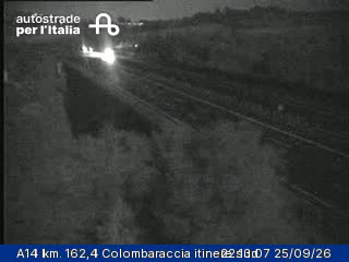 A14 km. 162,4 Colombaraccia itinere sud