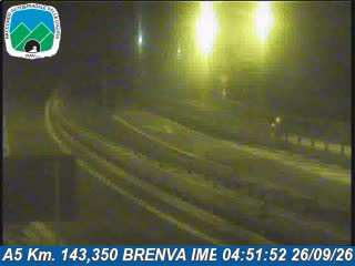 A5 Km. 143,350 BRENVA IMBOCCO