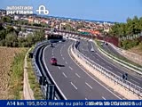 A14 km. 195,800 itinere su palo Galleria del Cavallo sud