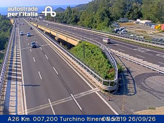 A26 Km. 007,200 Turchino Itinere Nord