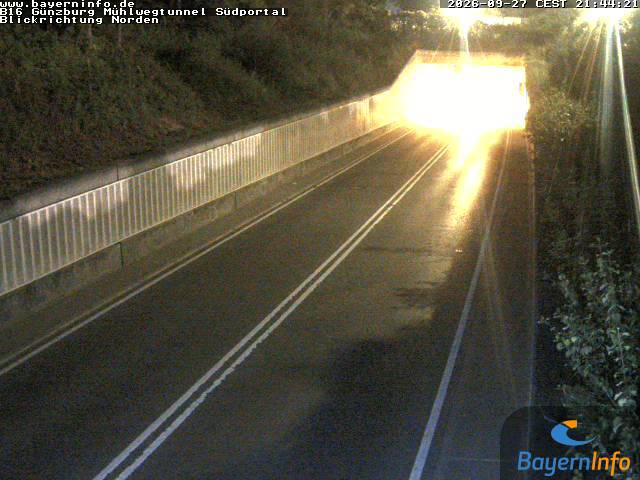 B16 Günzburg Mühlwegtunnel Südportal