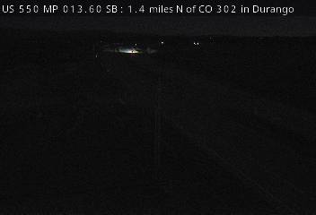 US 550 MP 013.60 SB : 1.4 miles N of CO 302 in Durango
