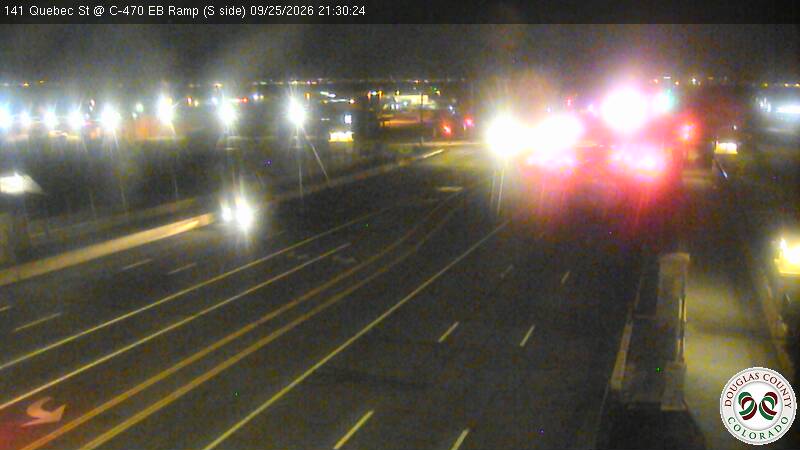 Quebec St MP 003.00 NB at EB C-470 Ramps