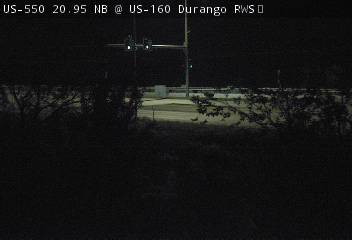 US 550 MP 020.95 NB at US 160 in Durango