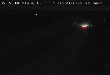 US 550 MP 014.40 NB : 1.1 miles S of CO 220 in Durango