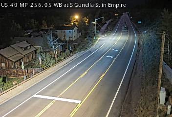 US 40 MP 256.05 WB at S Gunella St in Empire