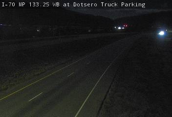 I-70 MP 133.25 WB at Dotsero Truck Parking