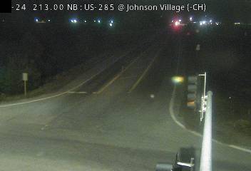 US 24 MP 212.90 EB at US 285 in Johnson Village
