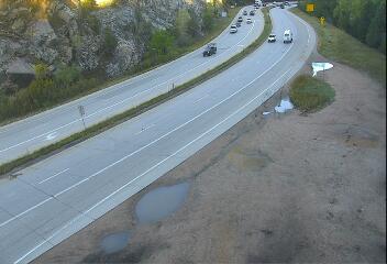US 285 MP 245.55 NB at S Turkey Creek Rd at Indian Hills