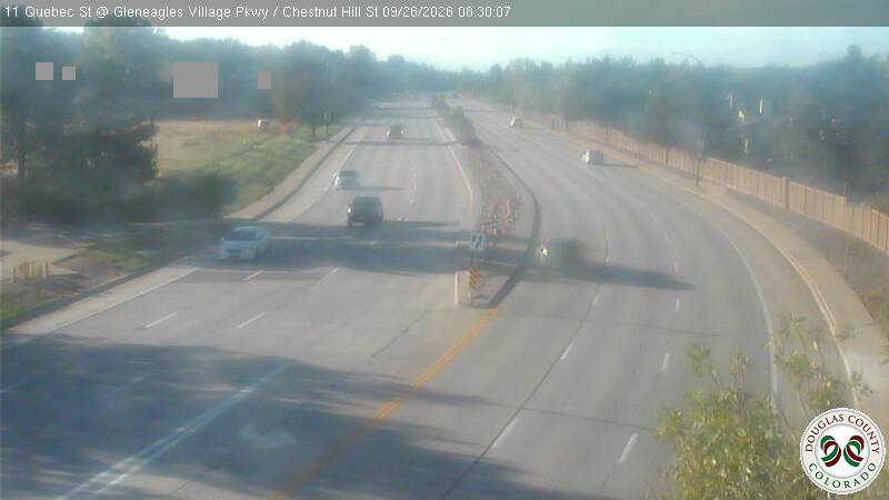 Quebec St MP 002.00 SB at Gleneagles Village Pkwy