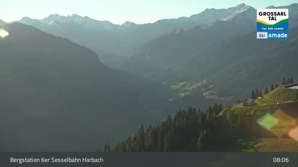 Großarl - Bergstation 6er Sesselbahn Harbach