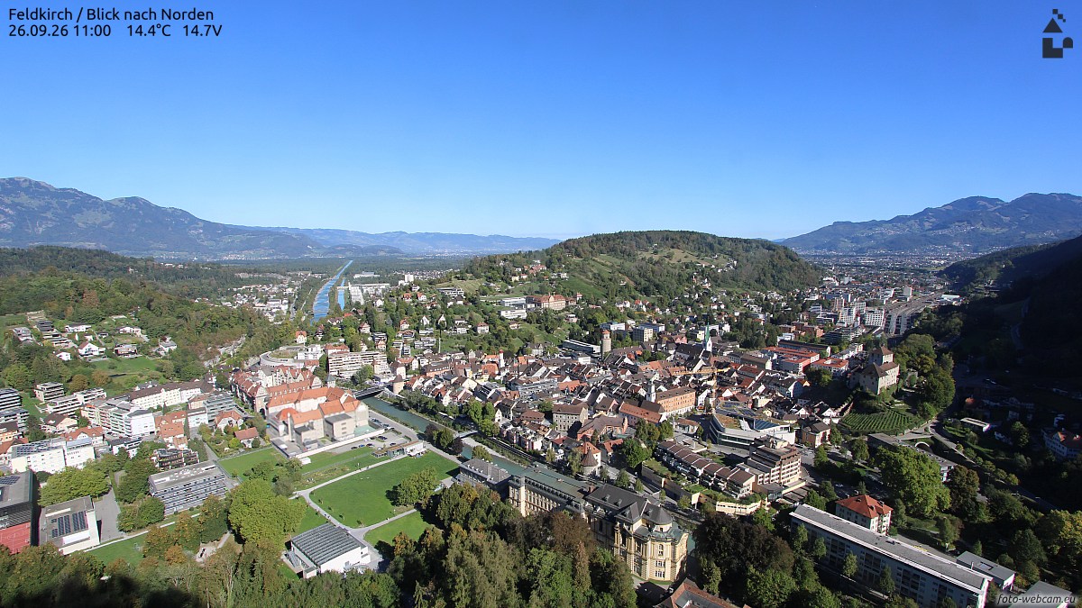 Feldkirch / Blick nach Norden