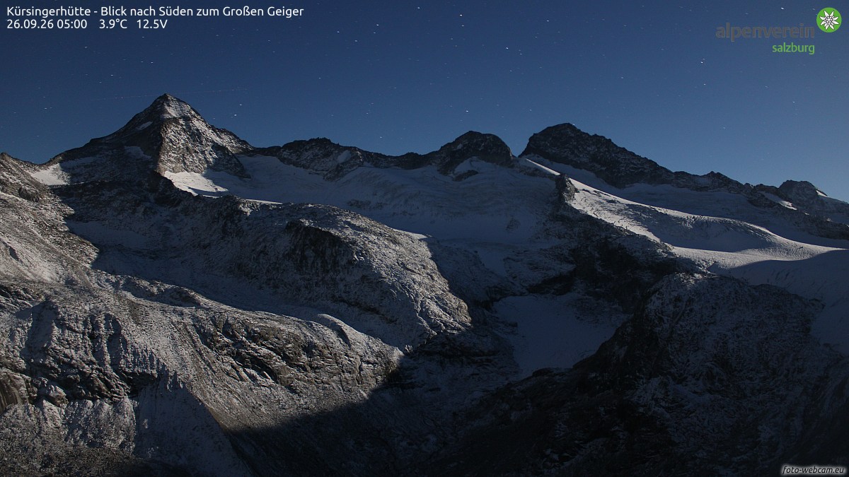 Kürsingerhütte - Blick nach Süden zum Großen Geiger