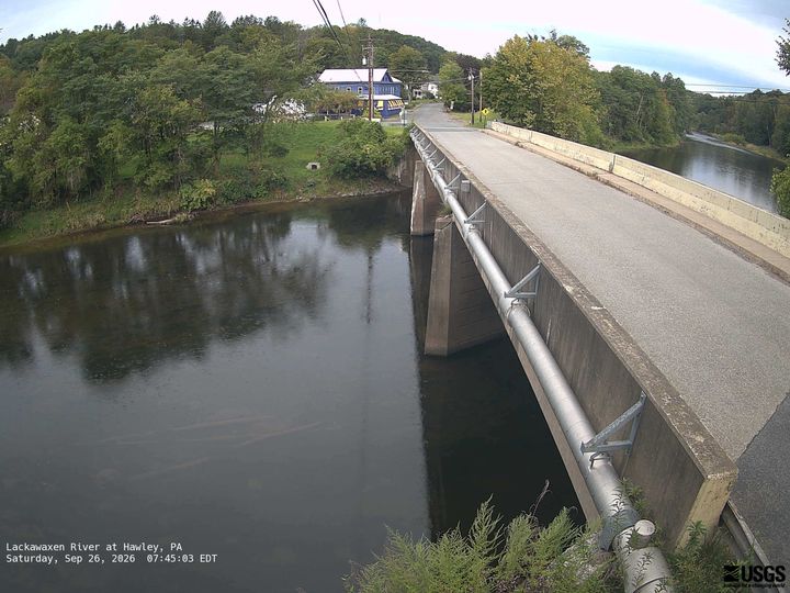 Lackawaxen River at Hawley