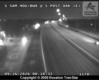 S Sam Hou/BW8 @ S Post Oak (E)