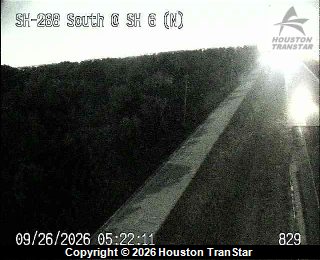 288 South SB @ SH 6 (N)