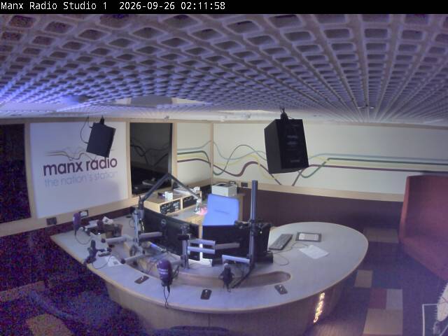 Manx Radio Studio 1