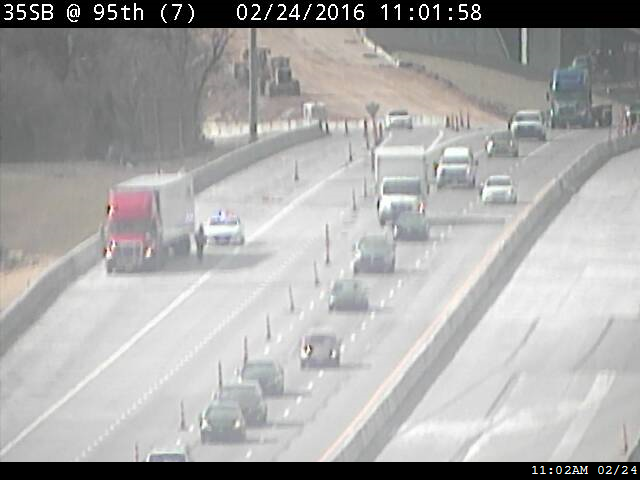 I-35 SB Past 95th St