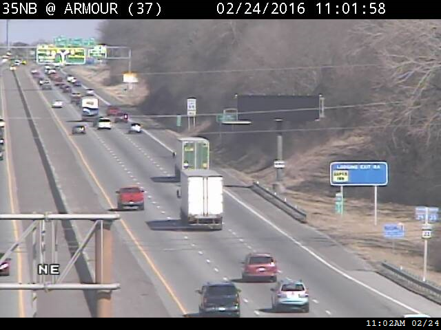 I-35 NB At Armour/MO-210