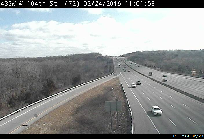 I-435 WB At 104th St