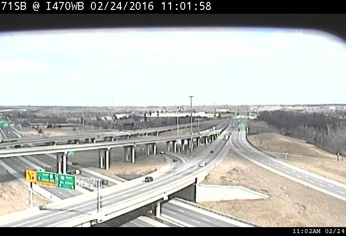US-71 SB At I-470 WB