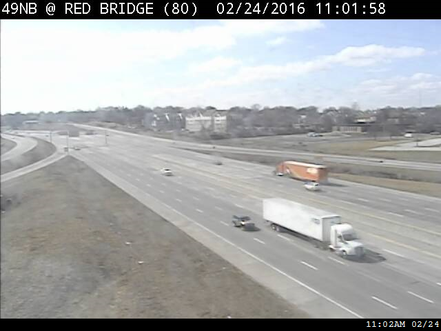 I-49 NB At Red Bridge Rd