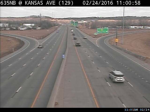 I-635 NB At Kansas Ave