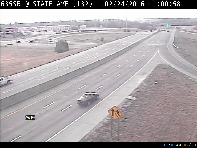 I-635 SB At State Ave