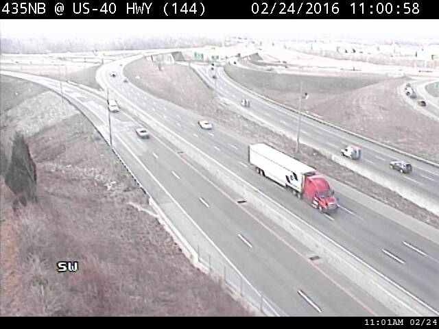I-435 NB At US-40