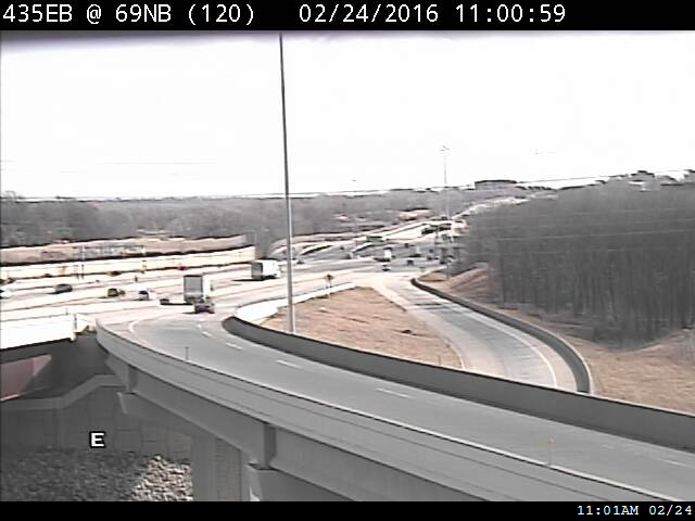 I-435 EB Past US-69