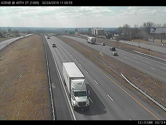 I-435 NB At 48th St