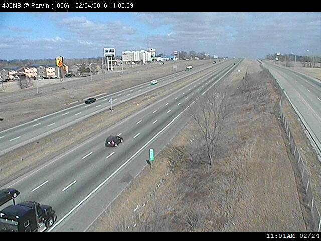 I-435 NB At Parvin Rd