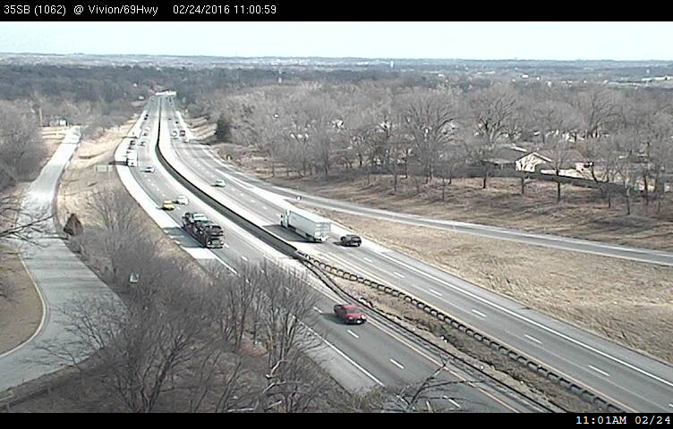 I-35 SB At US-69/Vivion Rd